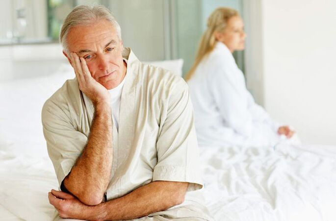 Erhöhte Potenzmänner über 60 Jahre alt
